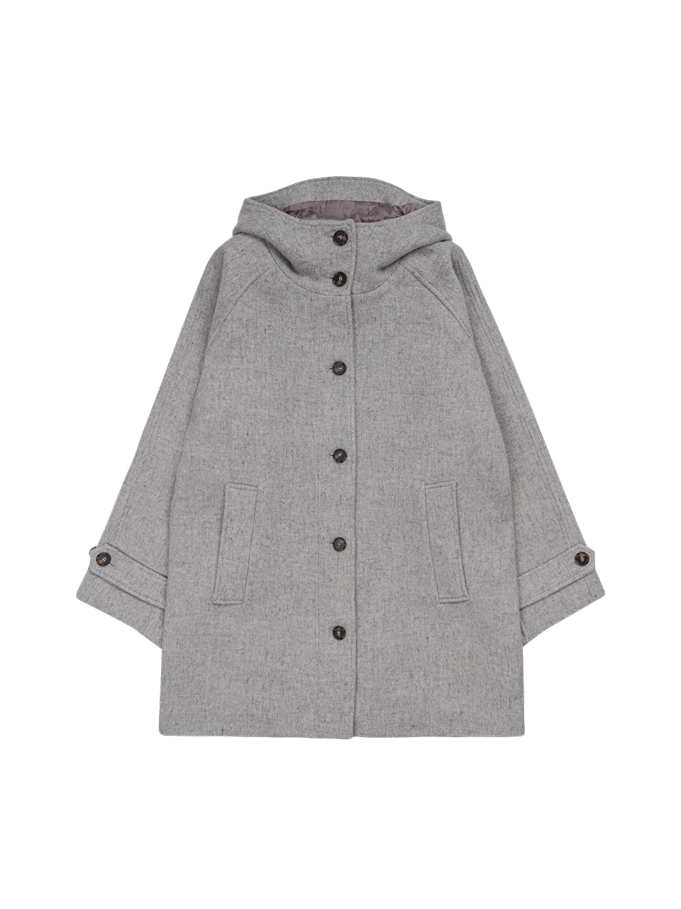Oafish | RICH WOOL HALF COAT