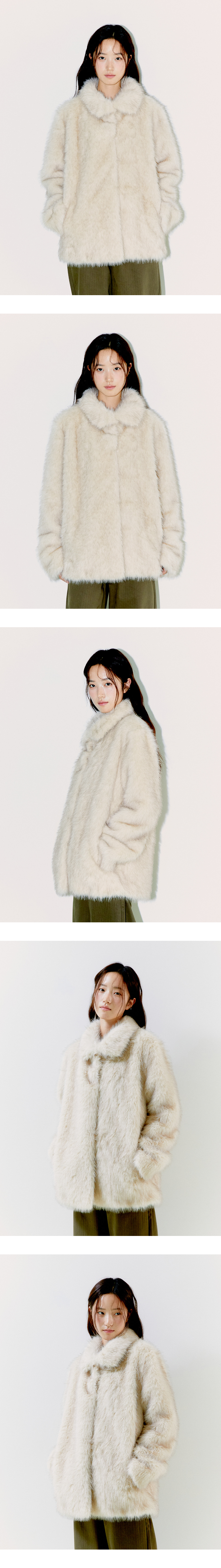 OAFISH ファーコート 韓国 FLUFFY MIX FUR JACKET Oafish | FLUFFY MIX