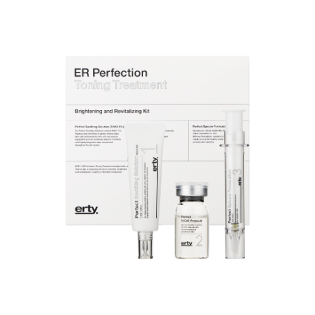 erty. パーフェクショントーニングトリートメントキット Erty] ER Perfection Toning Treatment Brightening and Revitalizing