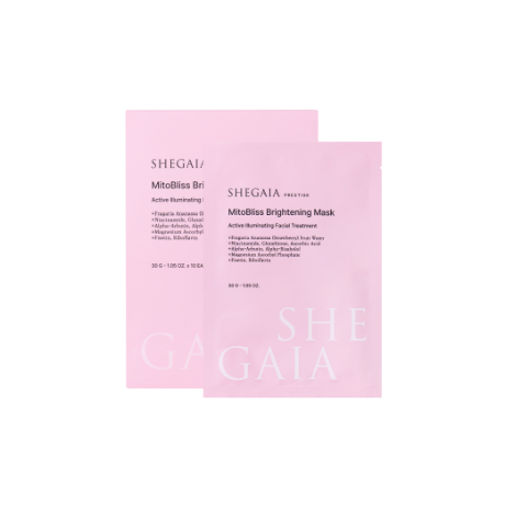 パック・フェイスマスク SHEGAIA MitoBliss Brightening Mask 10ea SHEGAIA] MitoBliss Brightening Mask 10ea - Anna's DAZZ