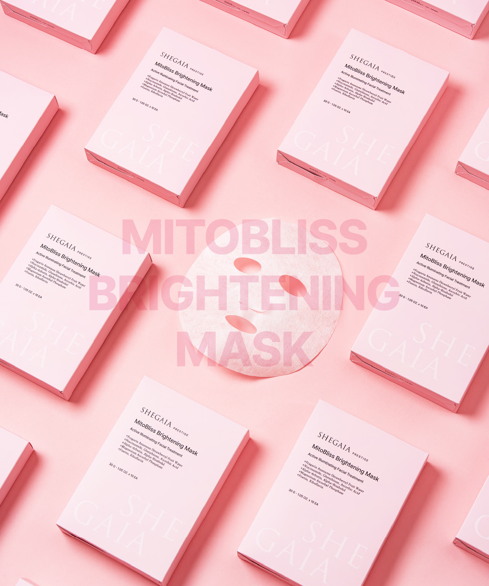SHEGAIA] MitoBliss Brightening Mask 10ea - Anna's DAZZ