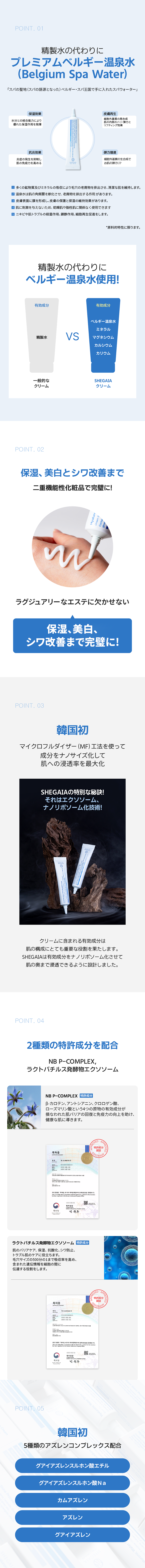 SHEGAIA] Hyaluronic Water Shine Procedure Cream - Anna's DAZZ