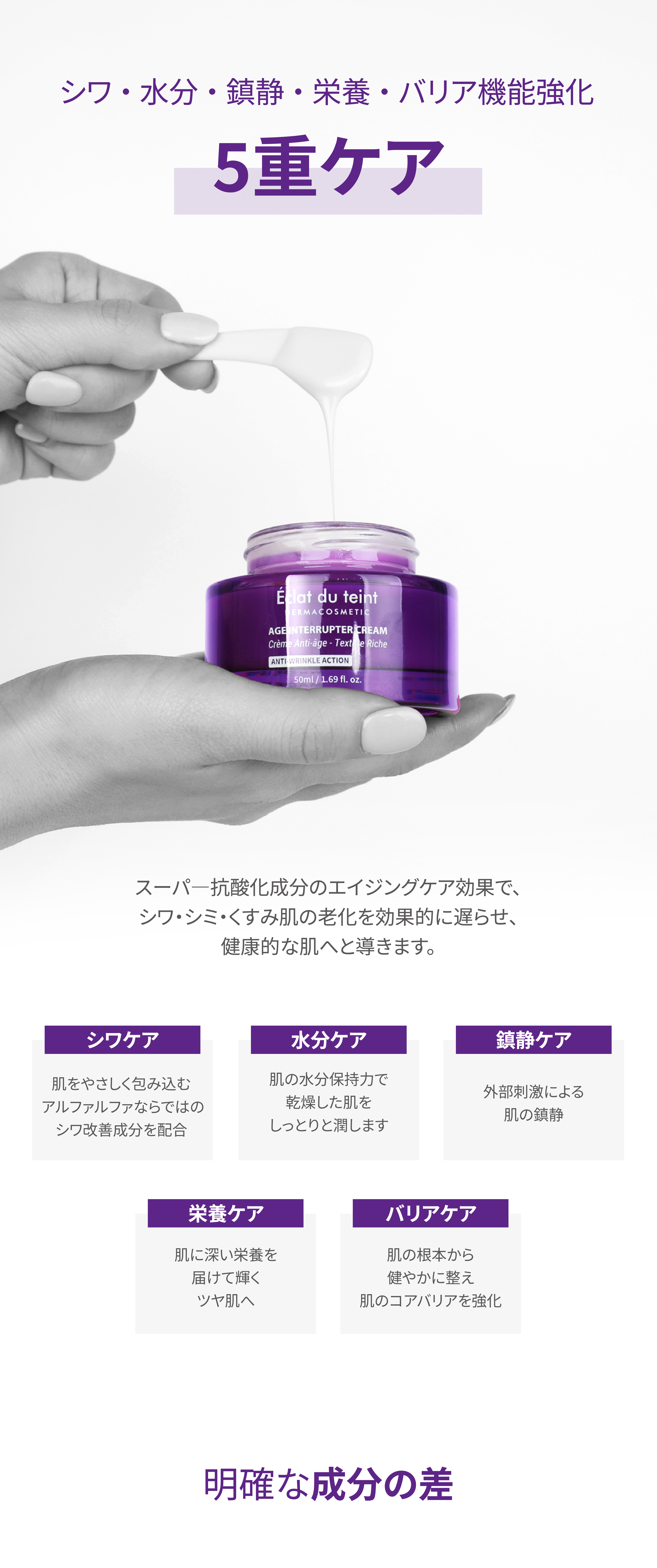 Eclat du teint] Age Interrupter Cream 50ml - Anna's DAZZ