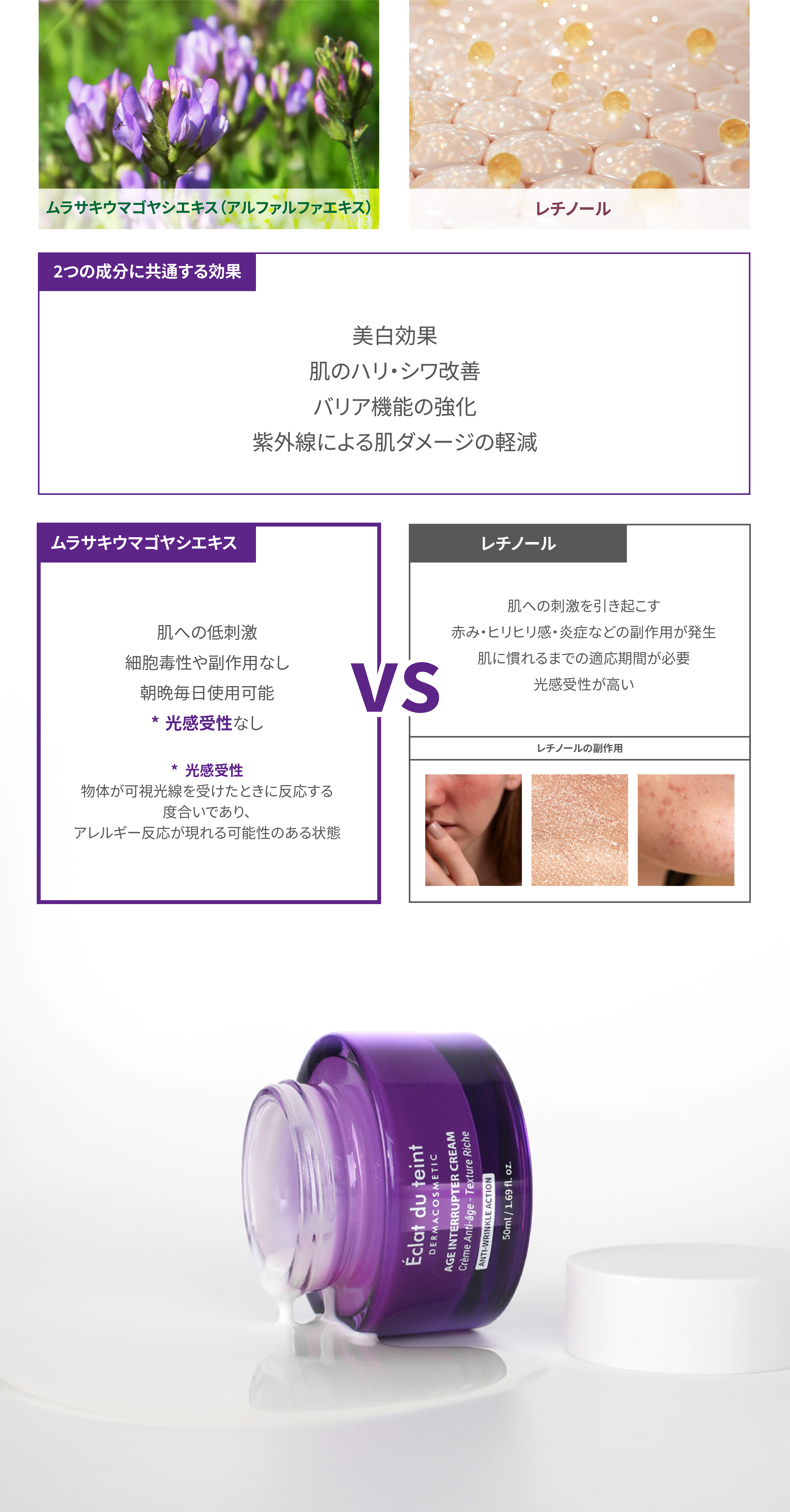Eclat du teint] Age Interrupter Cream 50ml - Anna's DAZZ