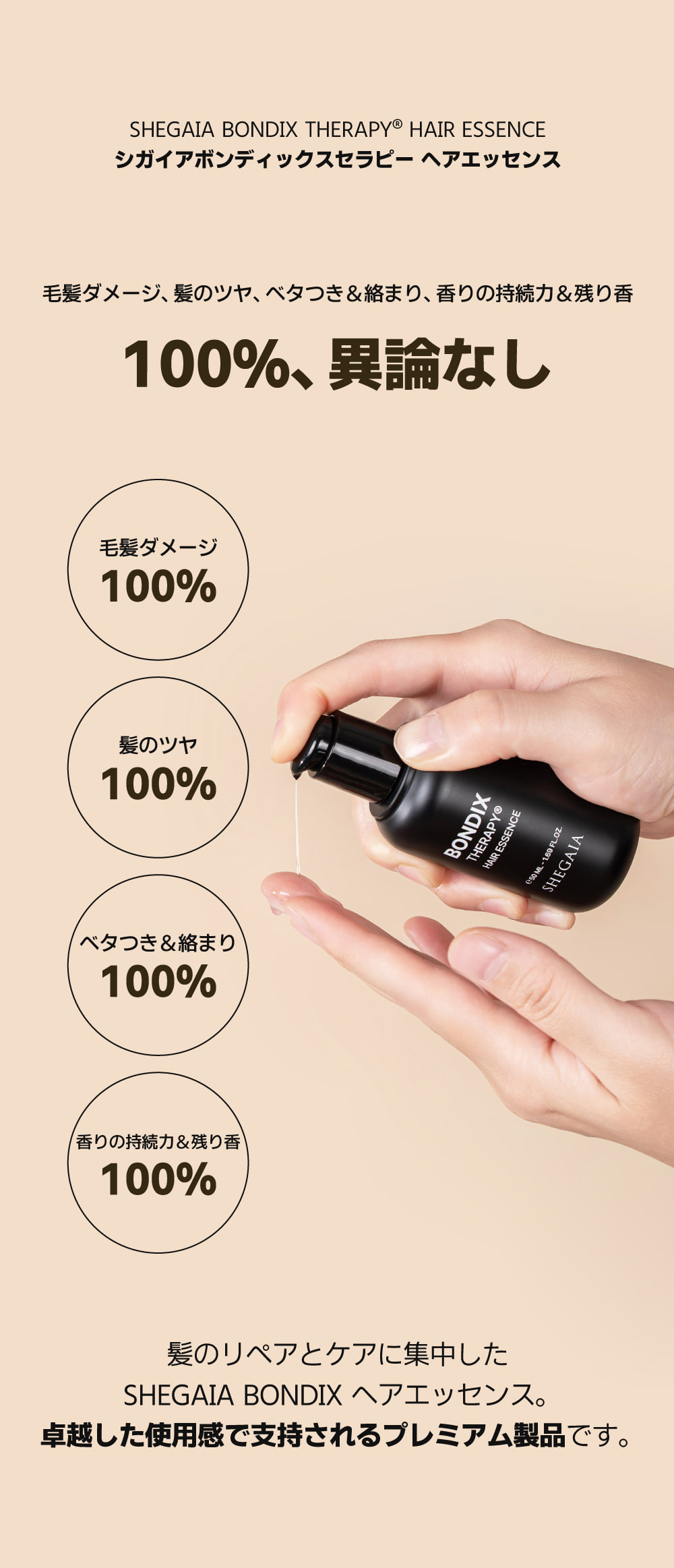 SHEGAIA] Bondix Therapy Hair Essence 50ml - Anna's DAZZ