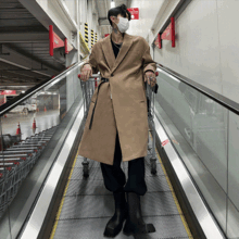 Ordinary People Wool Strap Coat.(3color)