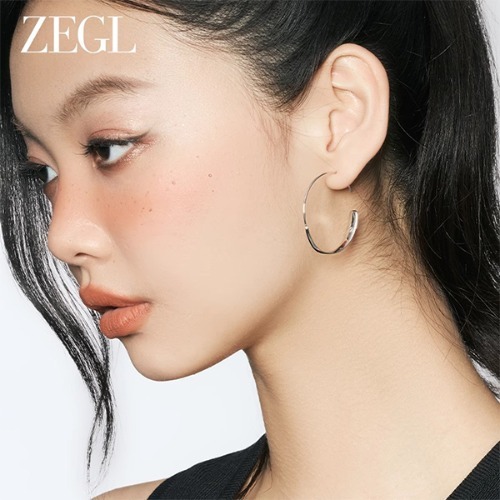 ZEGL 패션 링 귀걸이