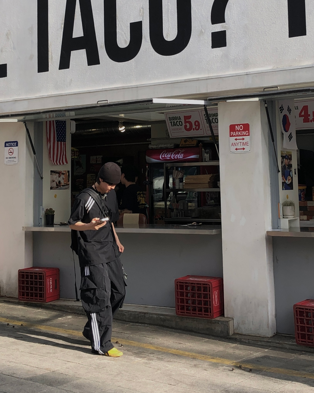 바지 모델 착용 이미지-S1L30