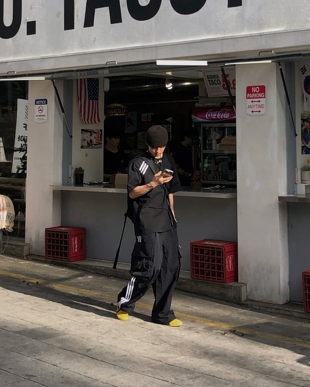 바지 모델 착용 이미지-S1L16