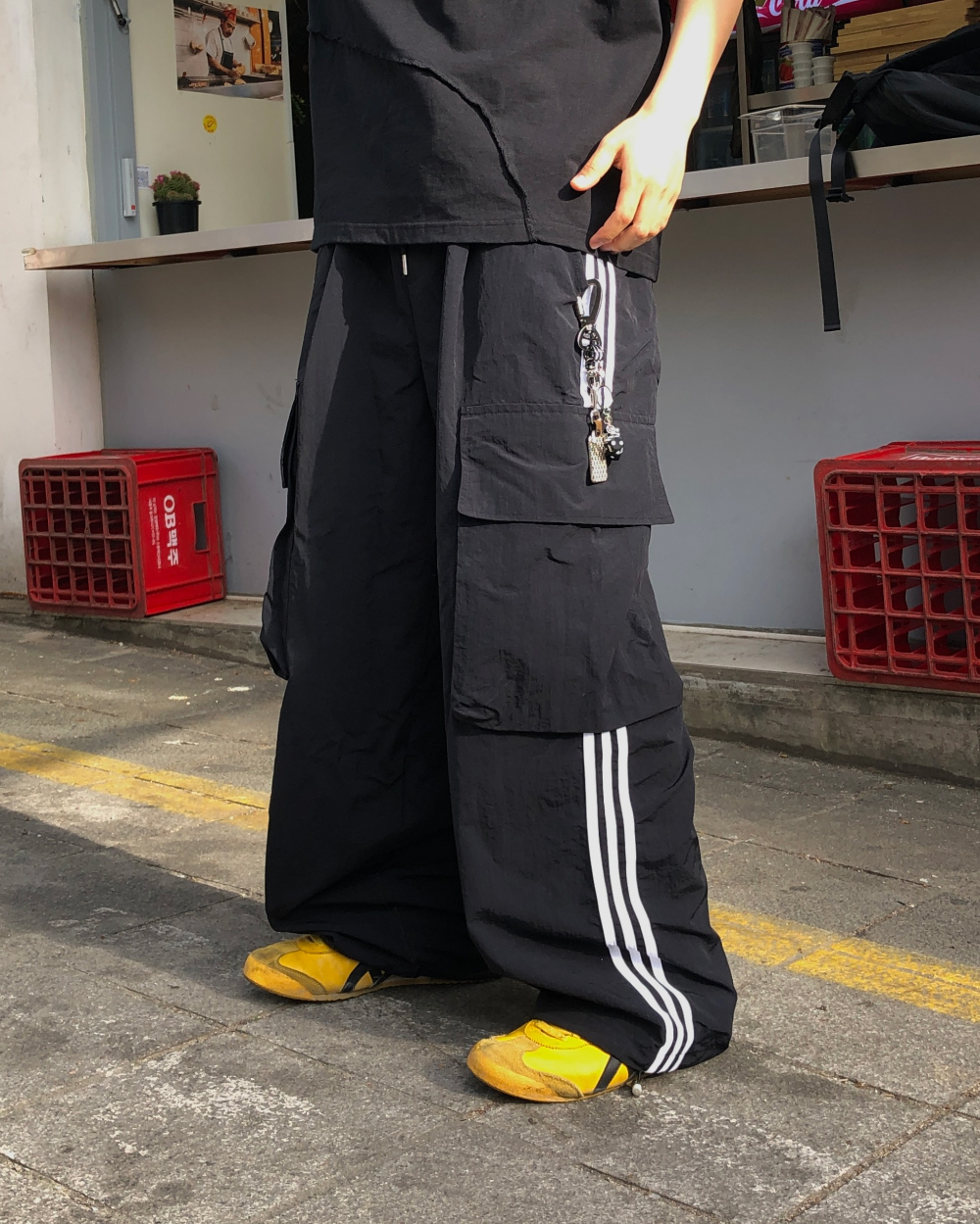 바지 모델 착용 이미지-S1L13