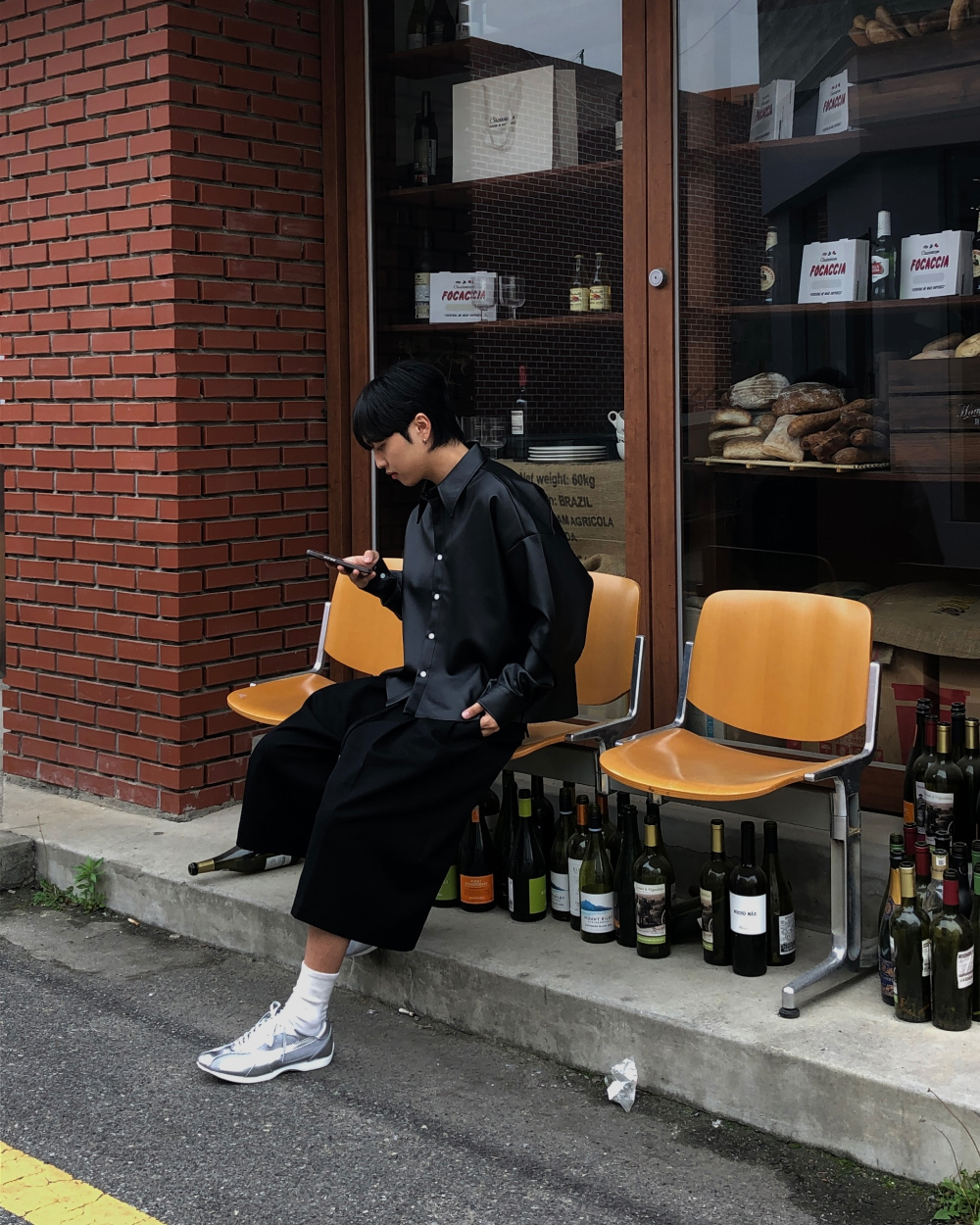 바지 모델 착용 이미지-S1L21