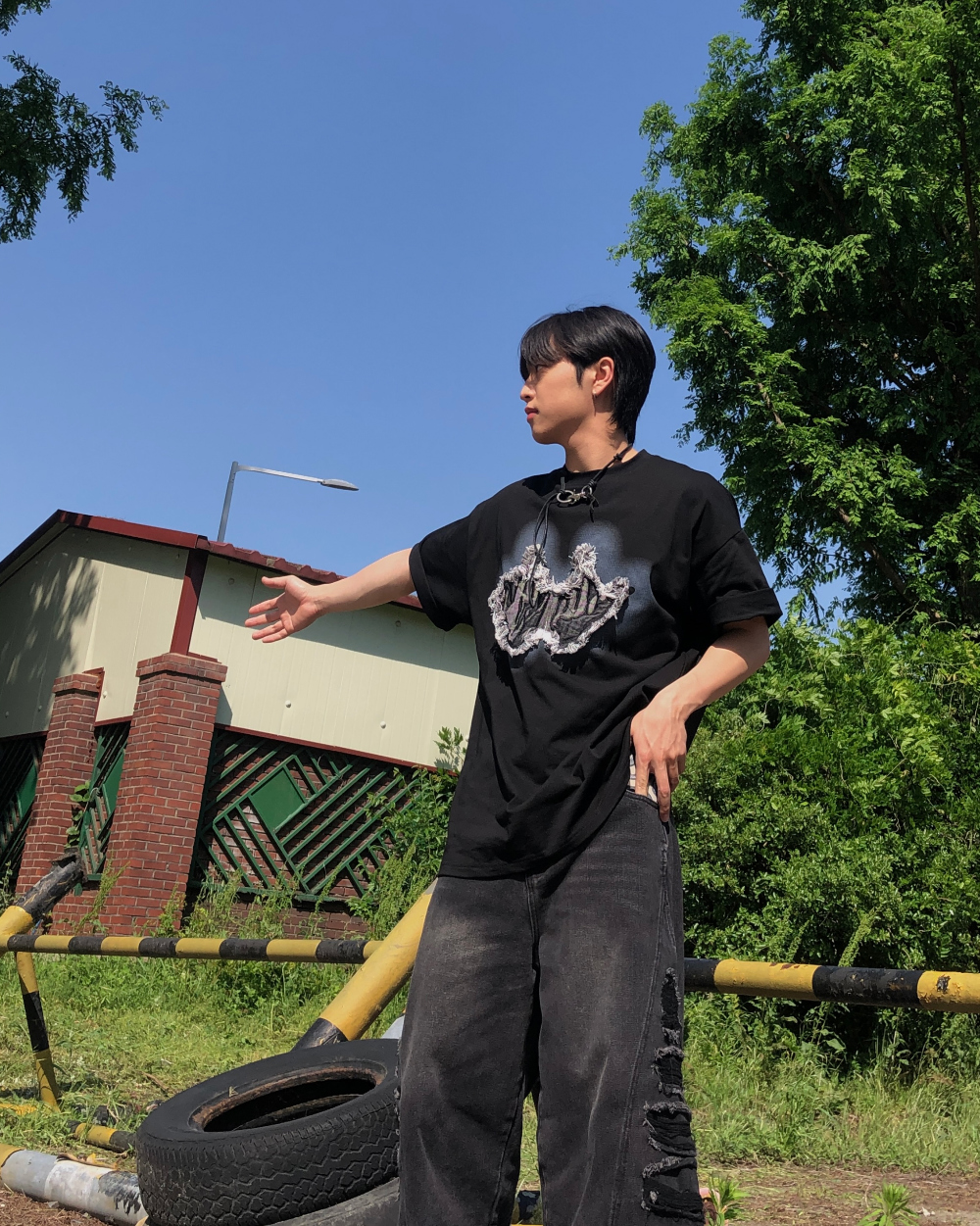 드레스 모델 착용 이미지-S1L23