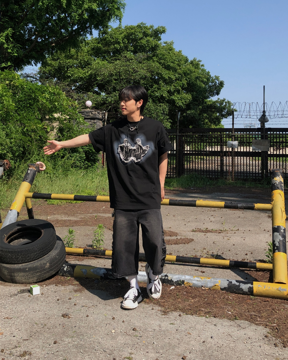 드레스 모델 착용 이미지-S1L30