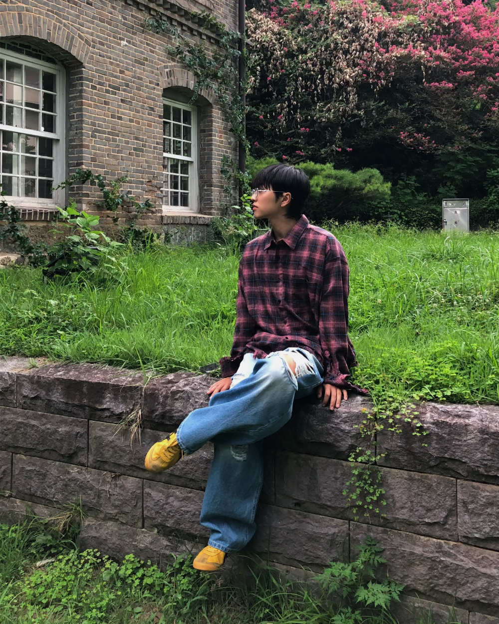 바지 모델 착용 이미지-S1L21