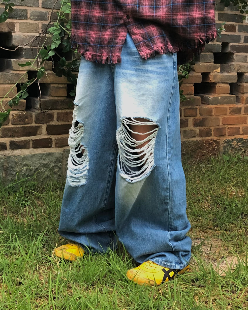 바지 모델 착용 이미지-S1L18