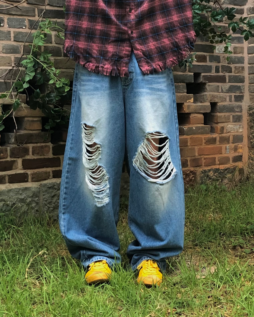 바지 모델 착용 이미지-S1L25