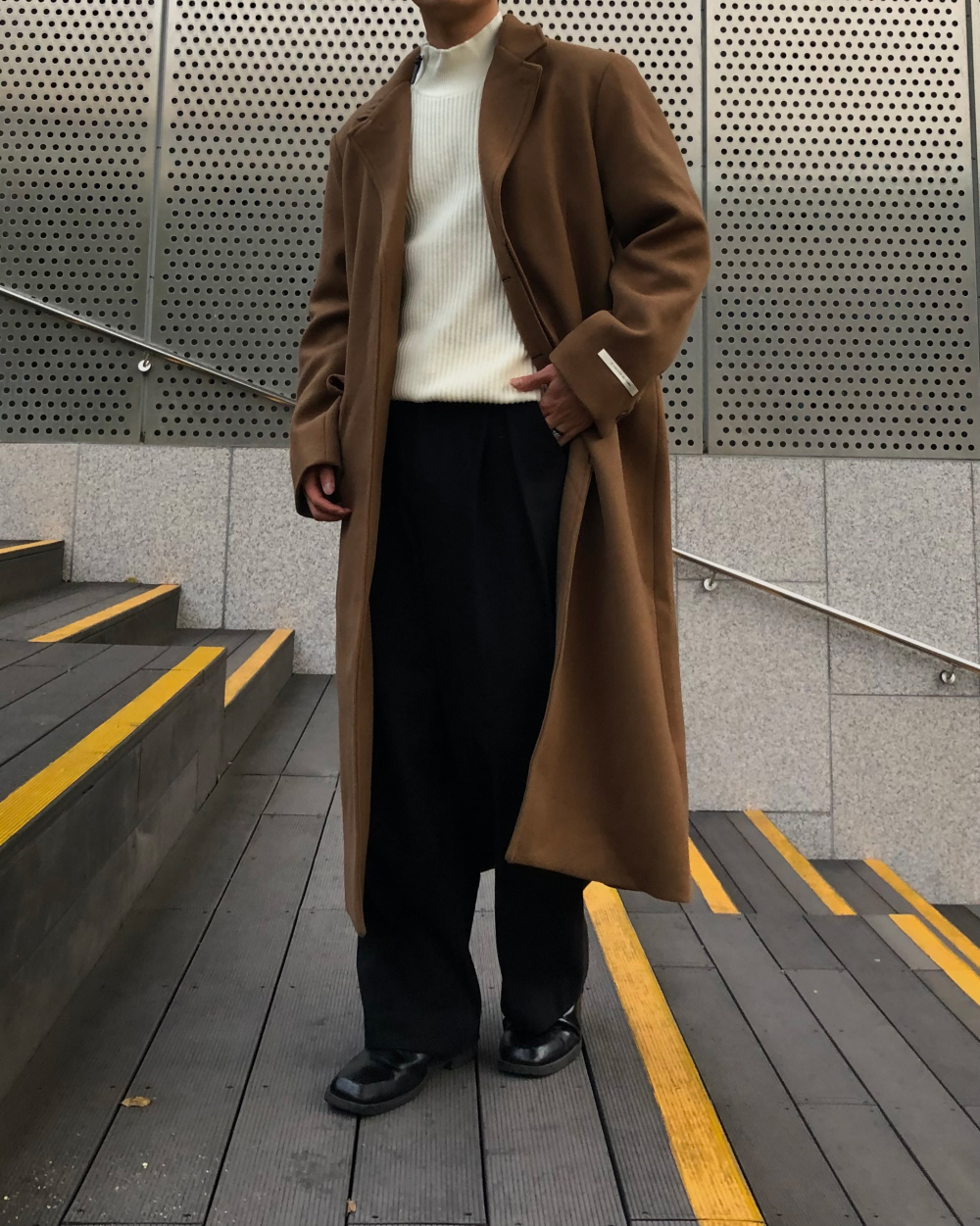 外套模特兒穿著圖片 - S1L52