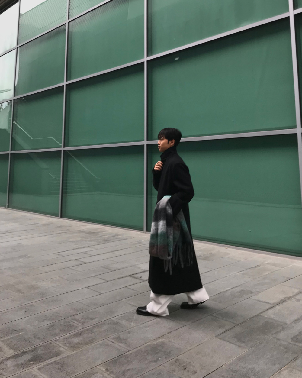 外套模特兒穿著圖片 - S1L43