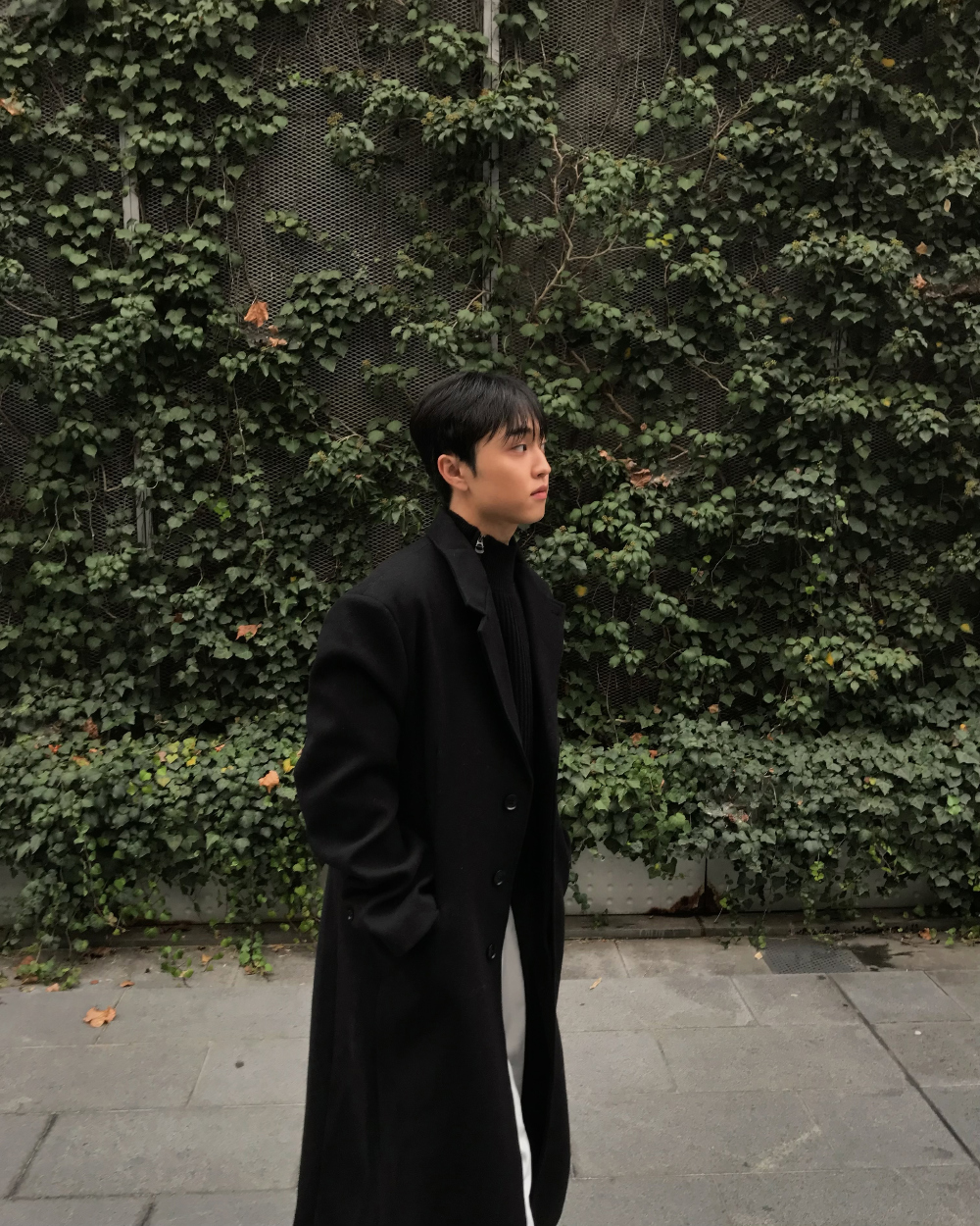 外套模特兒穿著圖片 - S1L46