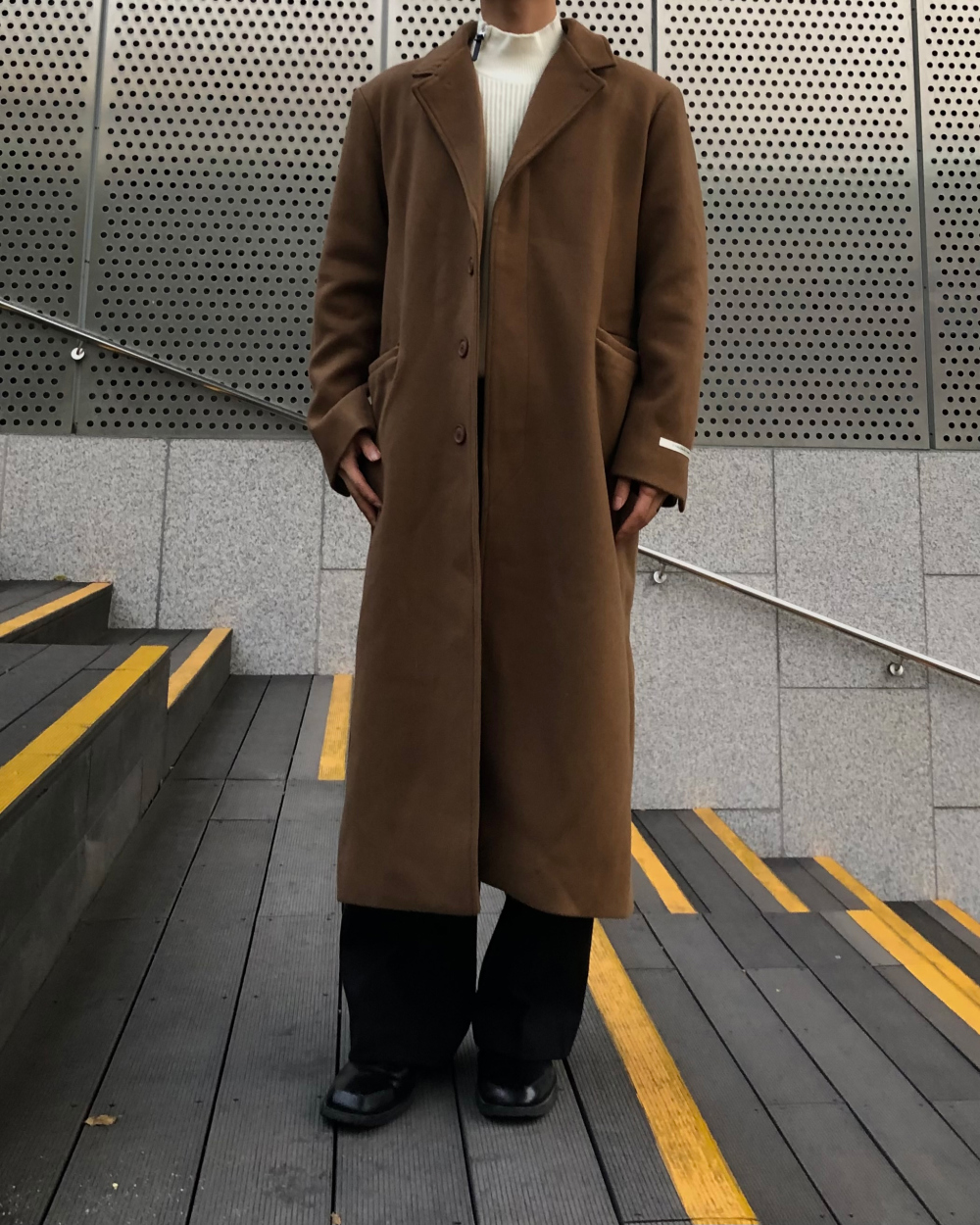 外套模特兒穿著圖片 - S1L50