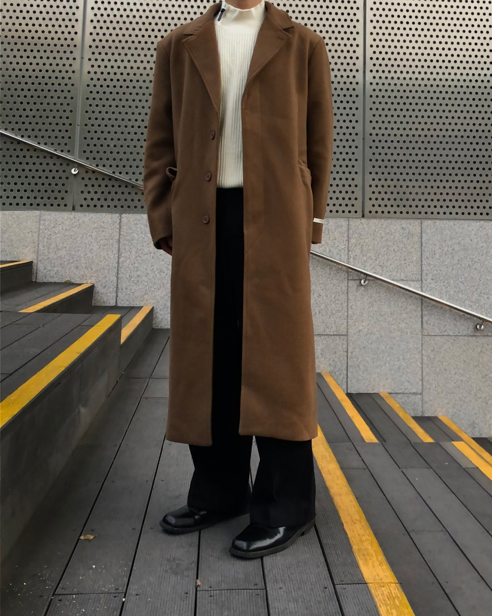 外套模特兒穿著圖片 - S1L49