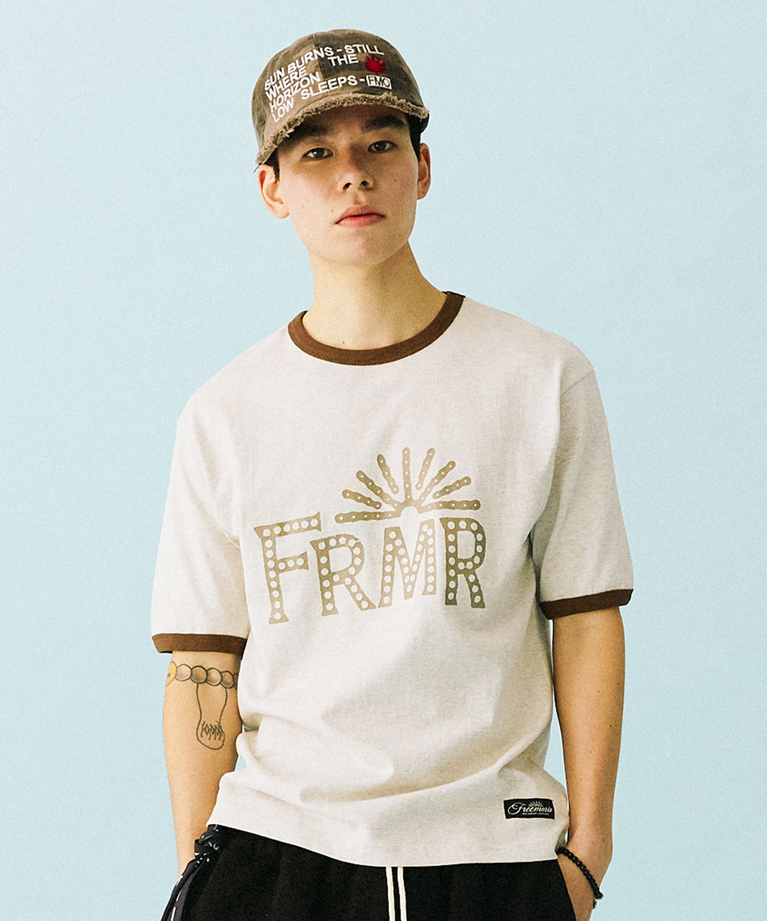 Dawnlight Ringer T-Shirt - Oatmeal