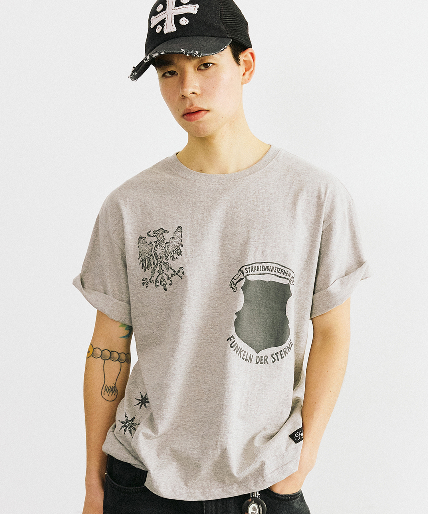 Eagle Heraldry T-Shirt - Gray