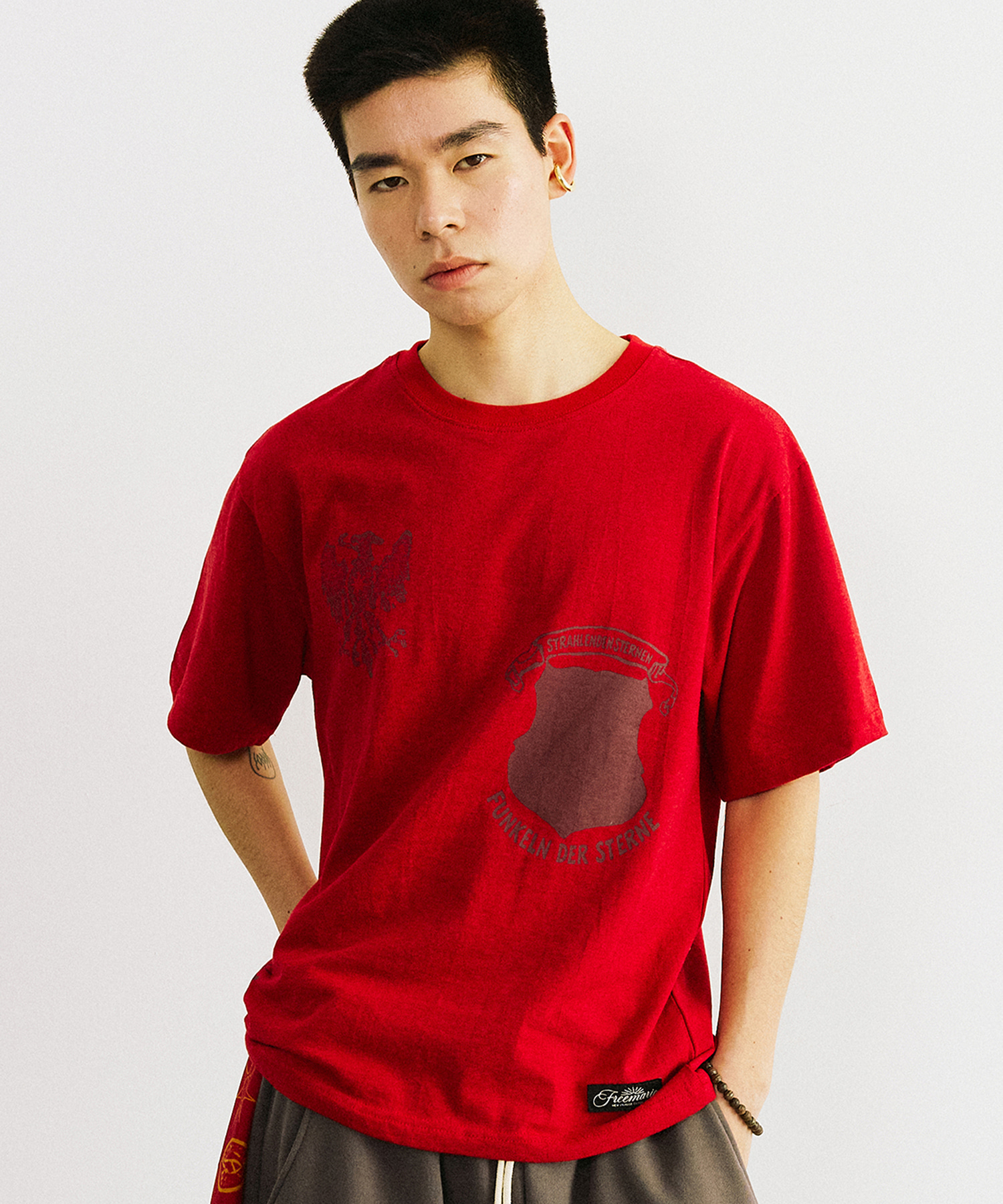 Eagle Heraldry T-Shirt - Red