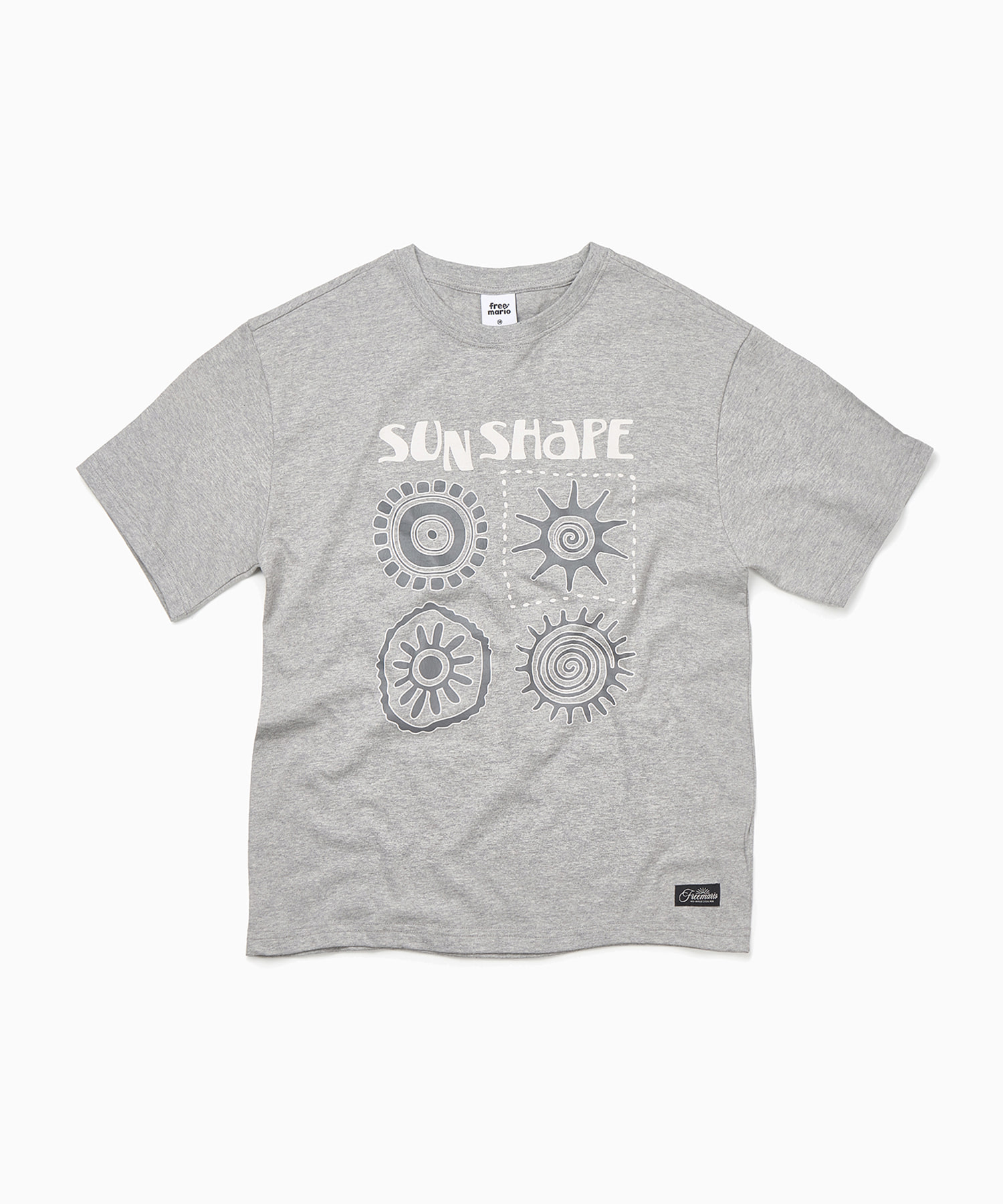 Sun Mark T-Shirt - Gray