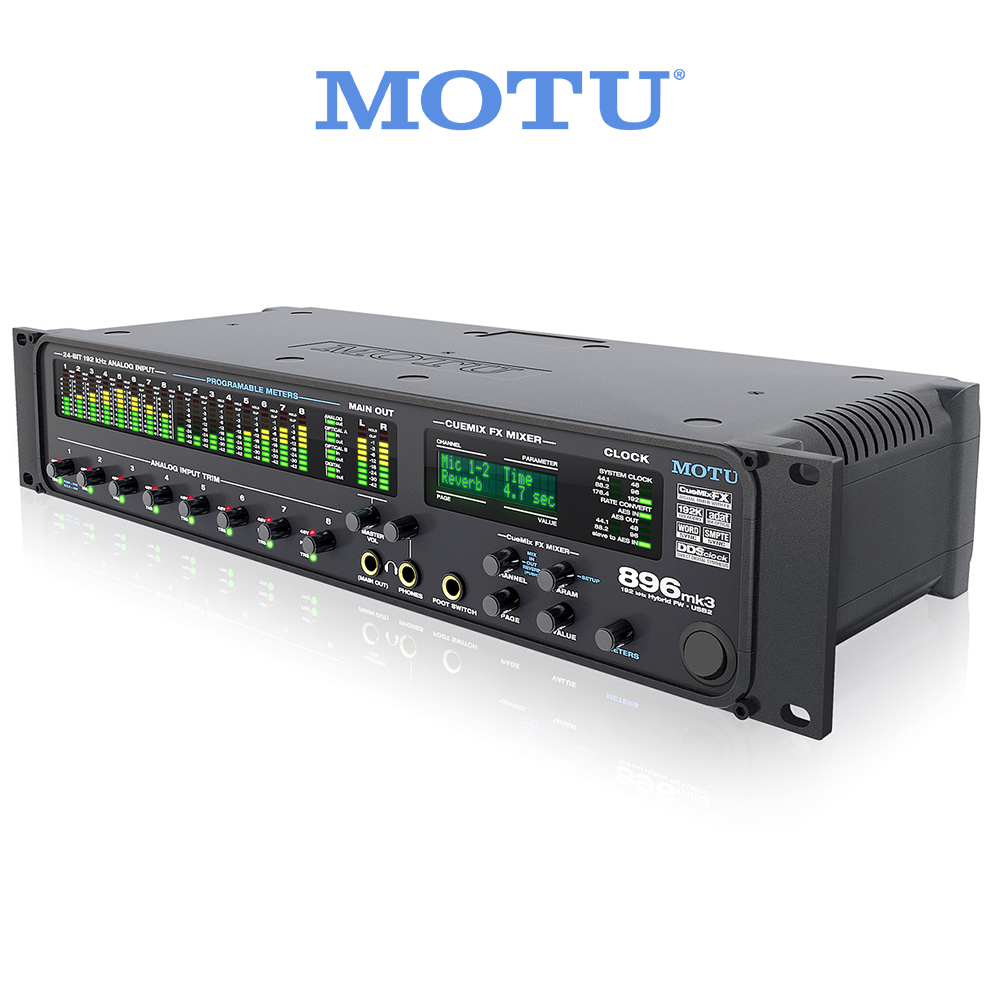 s*w様 メンテ済　Motu 896 Mk3 インターフェース 896 mk3 Hybrid