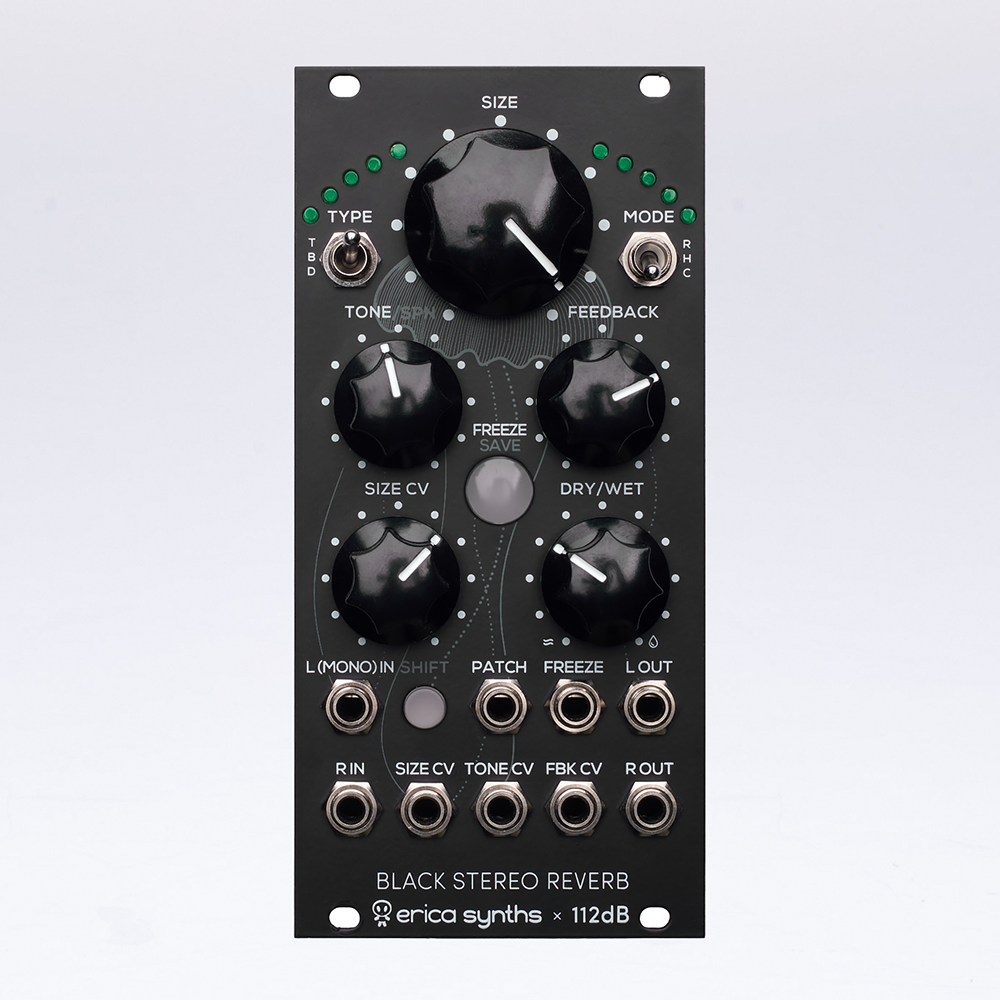 鍵盤楽器 Erica Synths Black LPG Erica Synths Black Quad VCA2— Clockface Modular