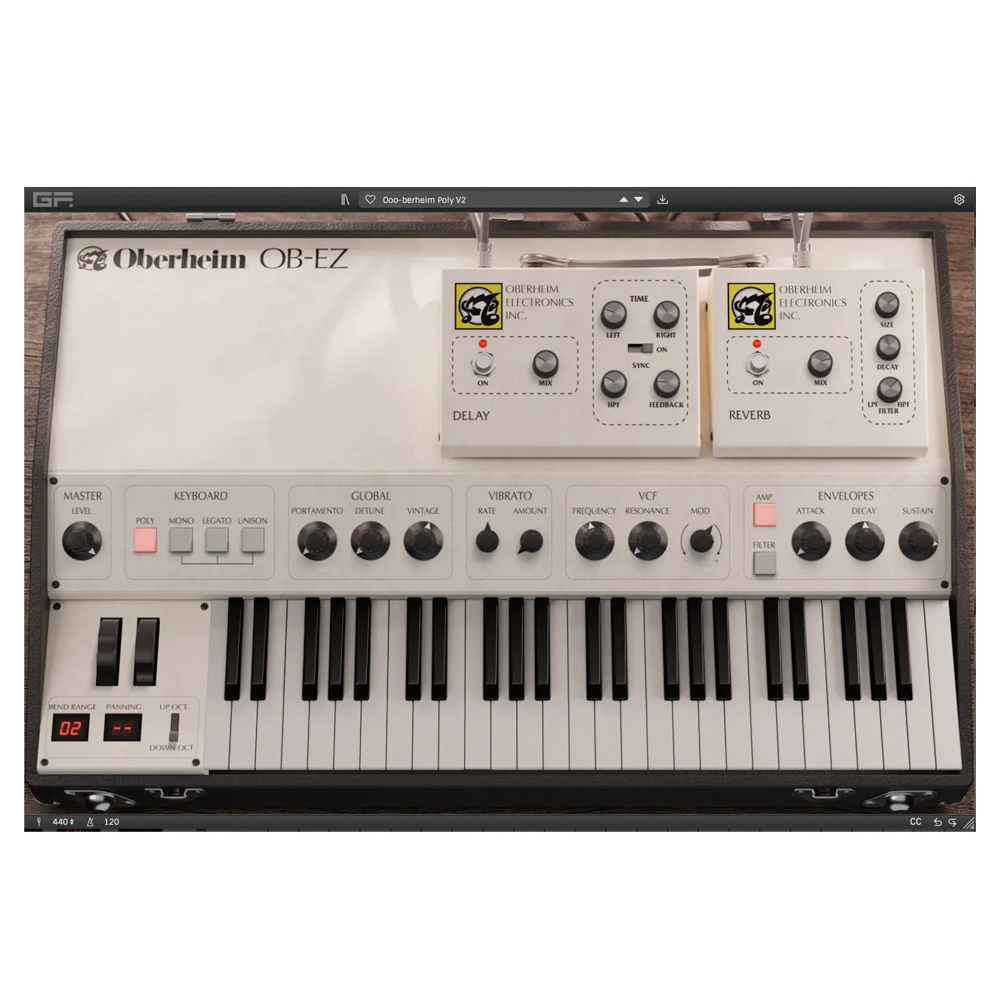 GForce Software - Oberheim OB-EZ