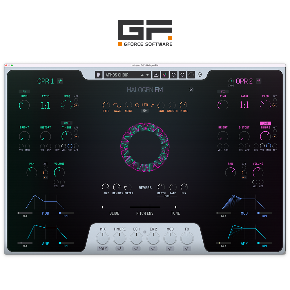 GForce - Software Halogen FM