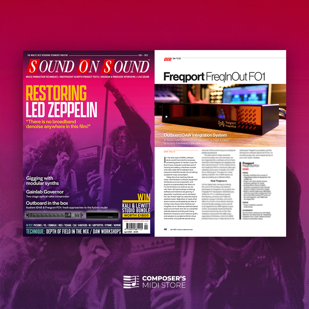 작곡가의 미디가게 Blog | 사운드의 진화 경험