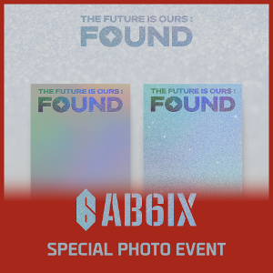 [5/19 Special Photo Event] AB6IX - THE FUTURE IS OUR: FOUND (SHINE VER. / BRIGHT VER. RANDOM)