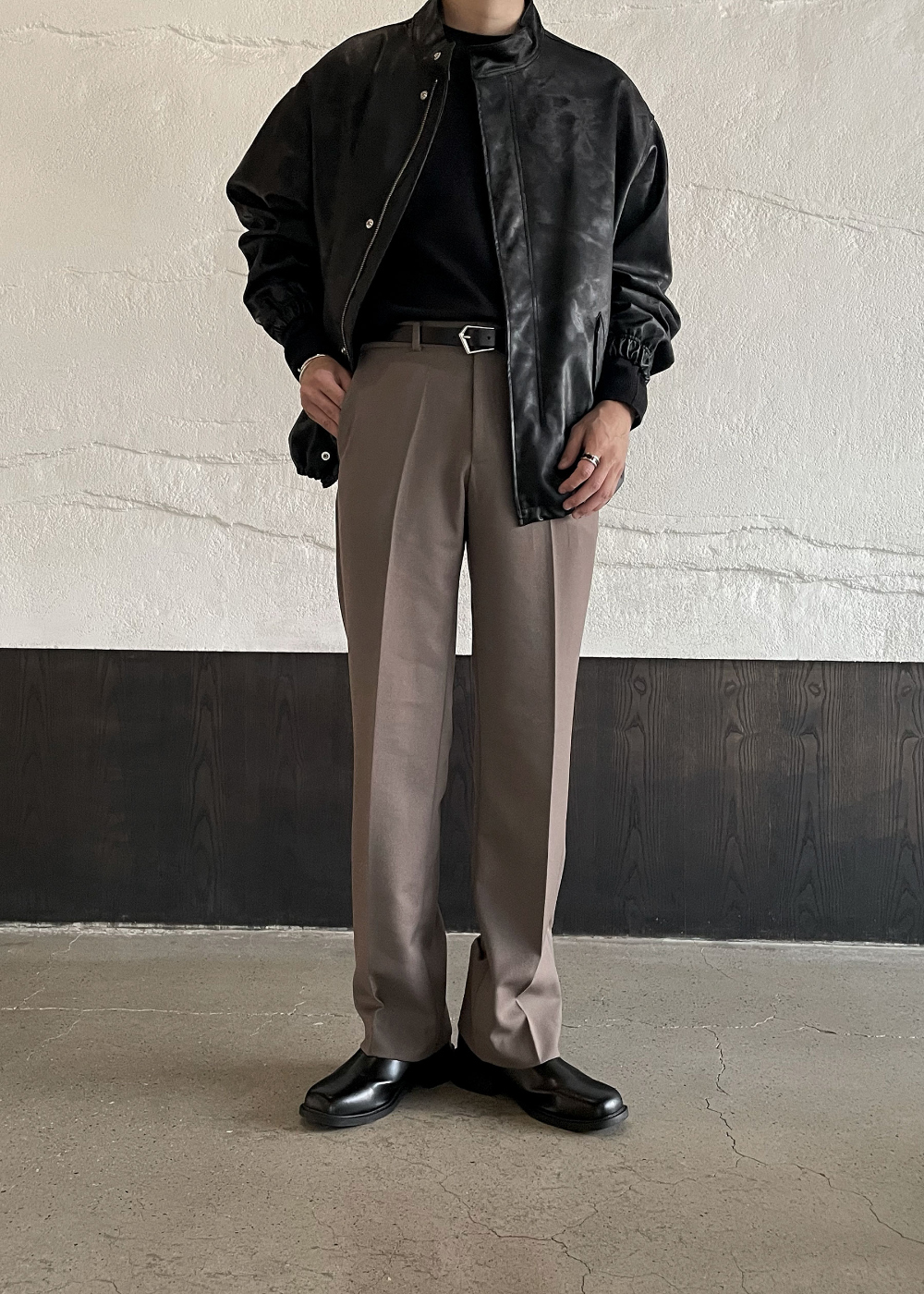 재킷 모델 착용 이미지-S35L9