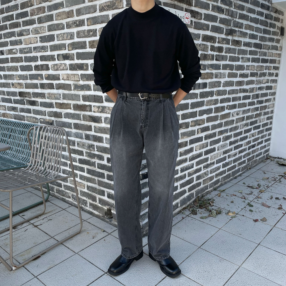긴팔 티셔츠 모델 착용 이미지-S31L52