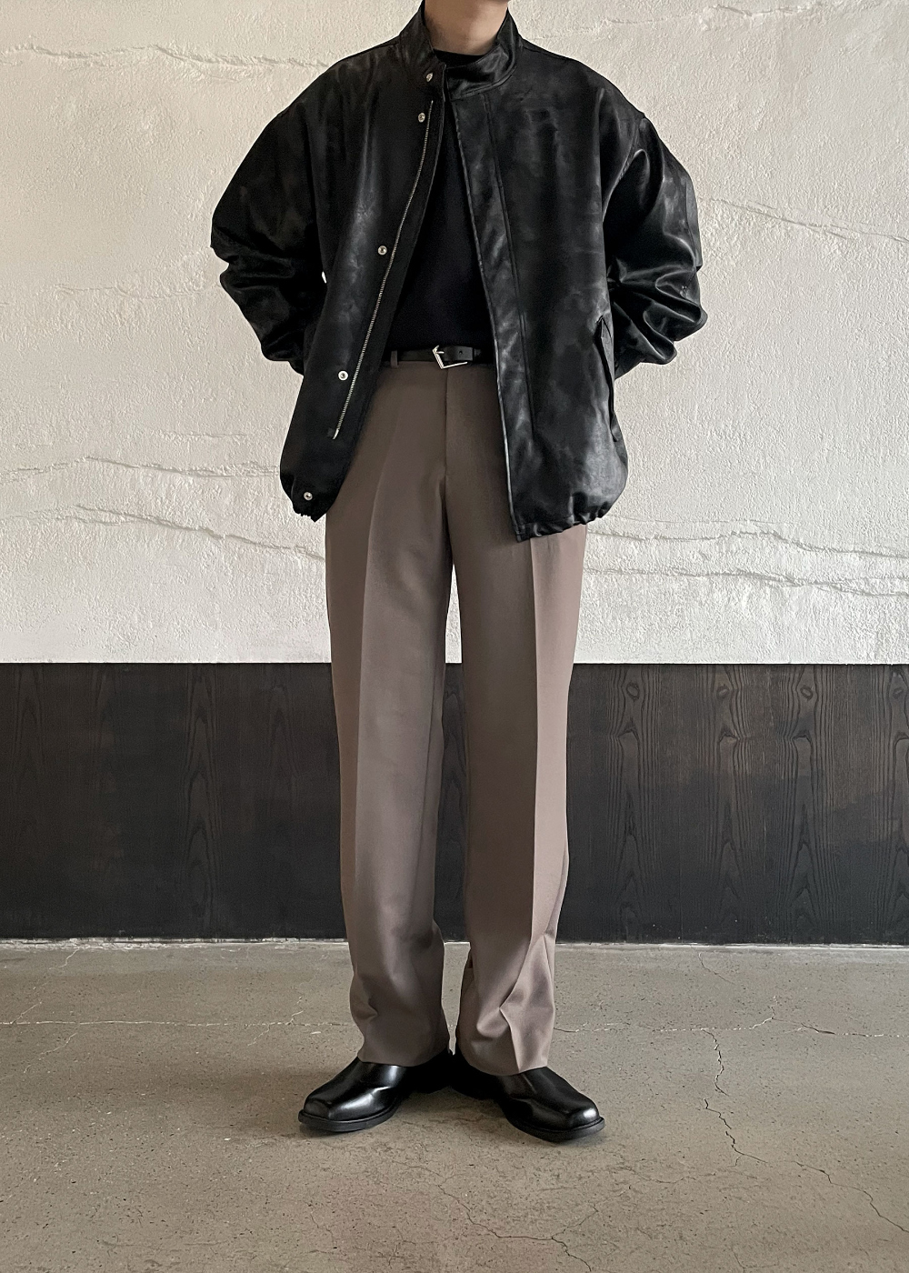 재킷 모델 착용 이미지-S35L8