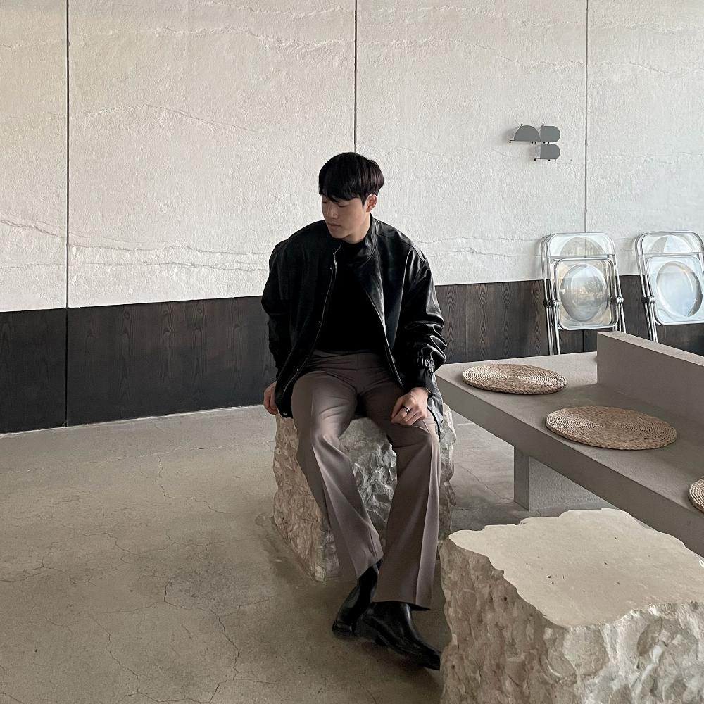 재킷 모델 착용 이미지-S35L16