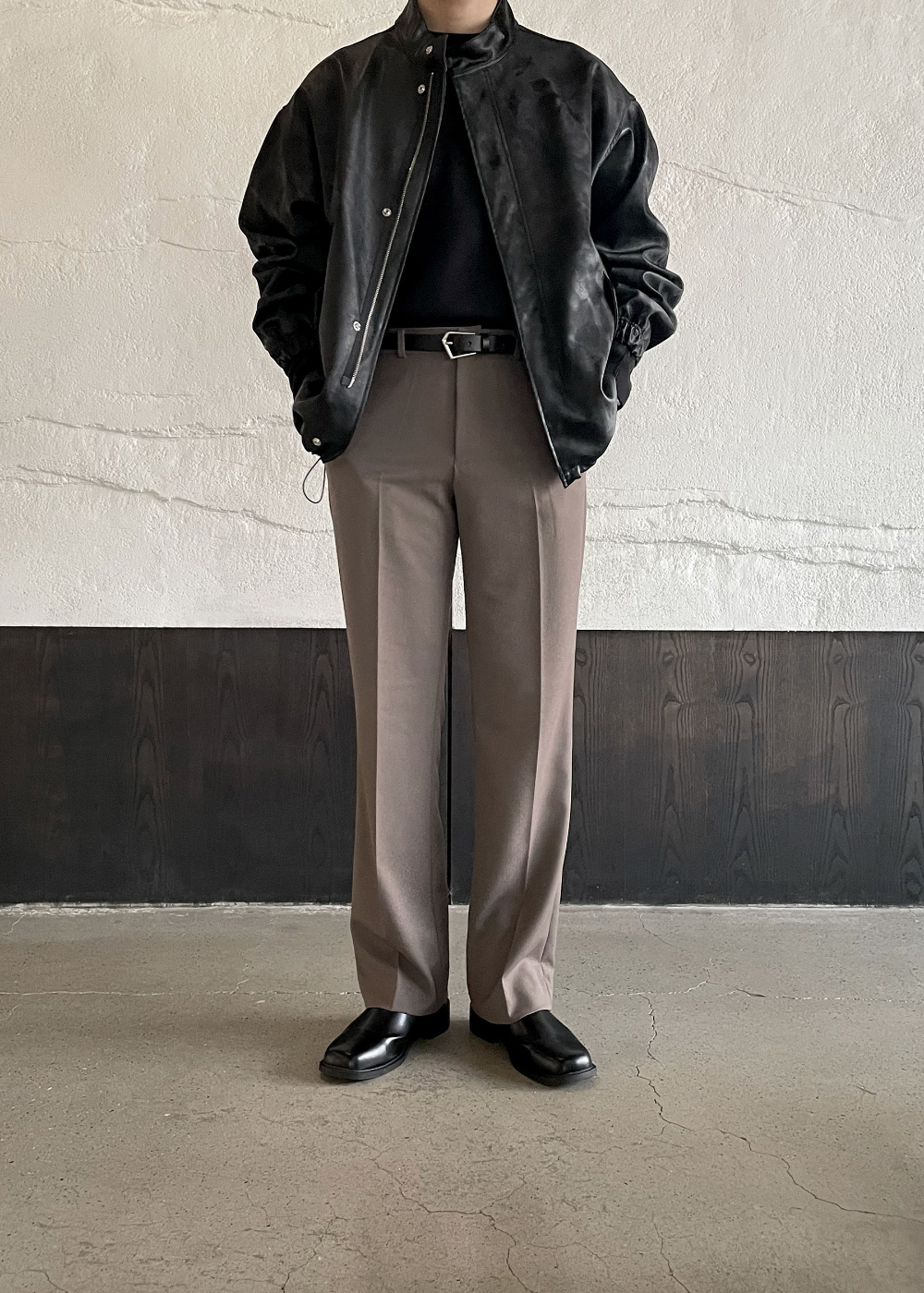 재킷 모델 착용 이미지-S35L4