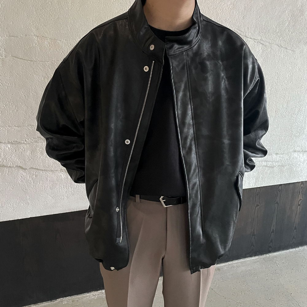 재킷 모델 착용 이미지-S35L21