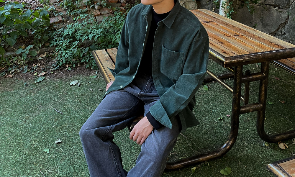 재킷 모델 착용 이미지-S35L29