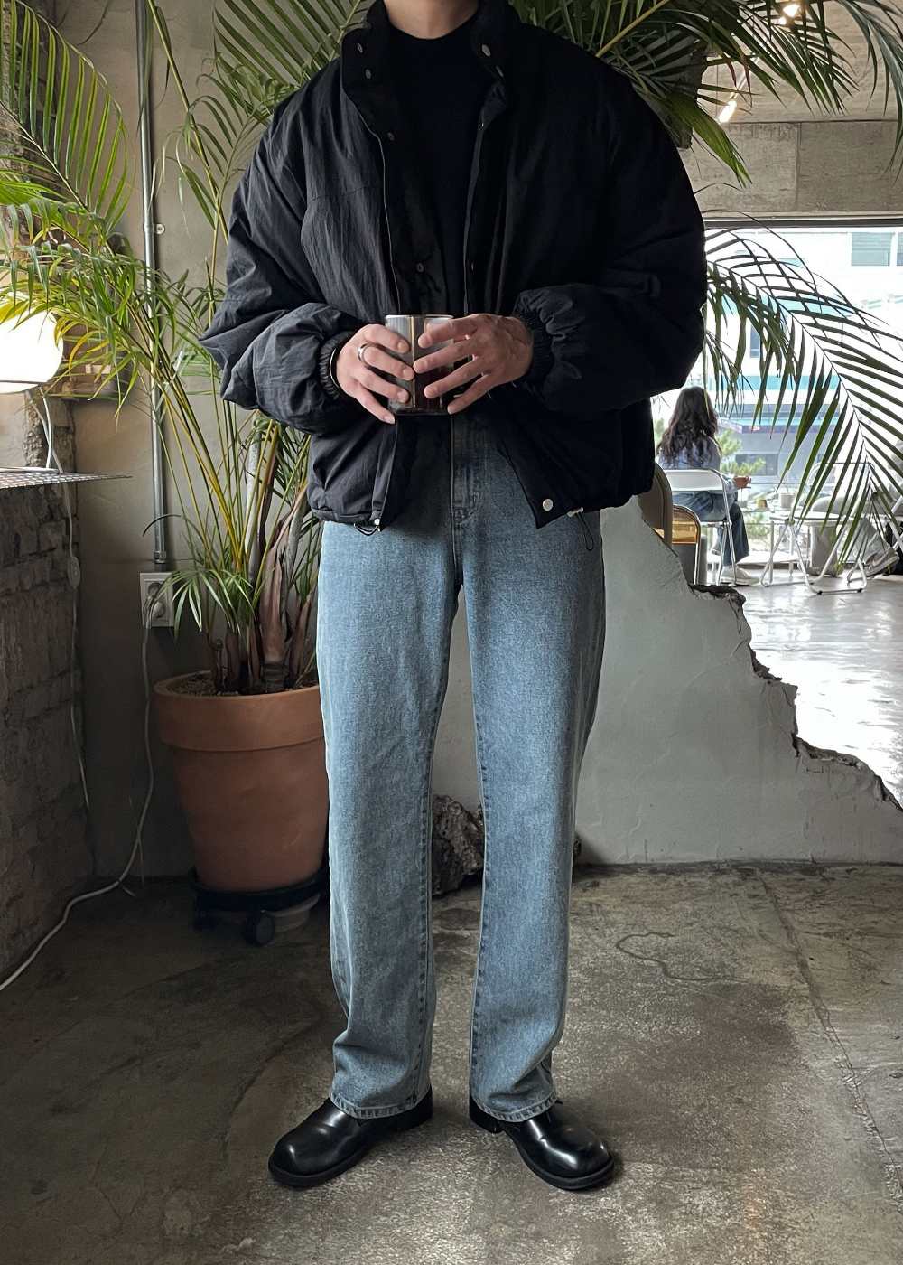 재킷 모델 착용 이미지-S60L35