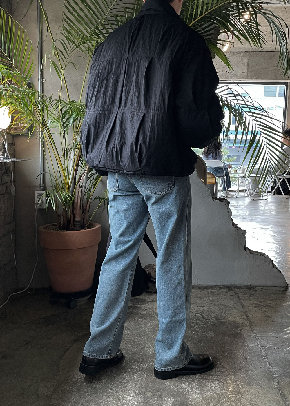 재킷 모델 착용 이미지-S60L47