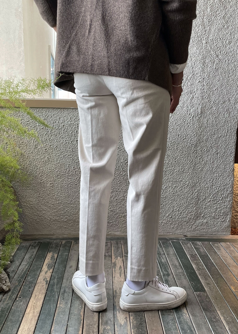 멜빵 스커트/바지 모델 착용 이미지-S60L8