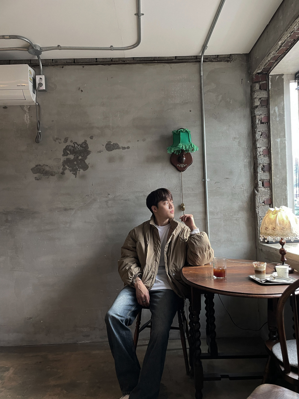 재킷 모델 착용 이미지-S60L15