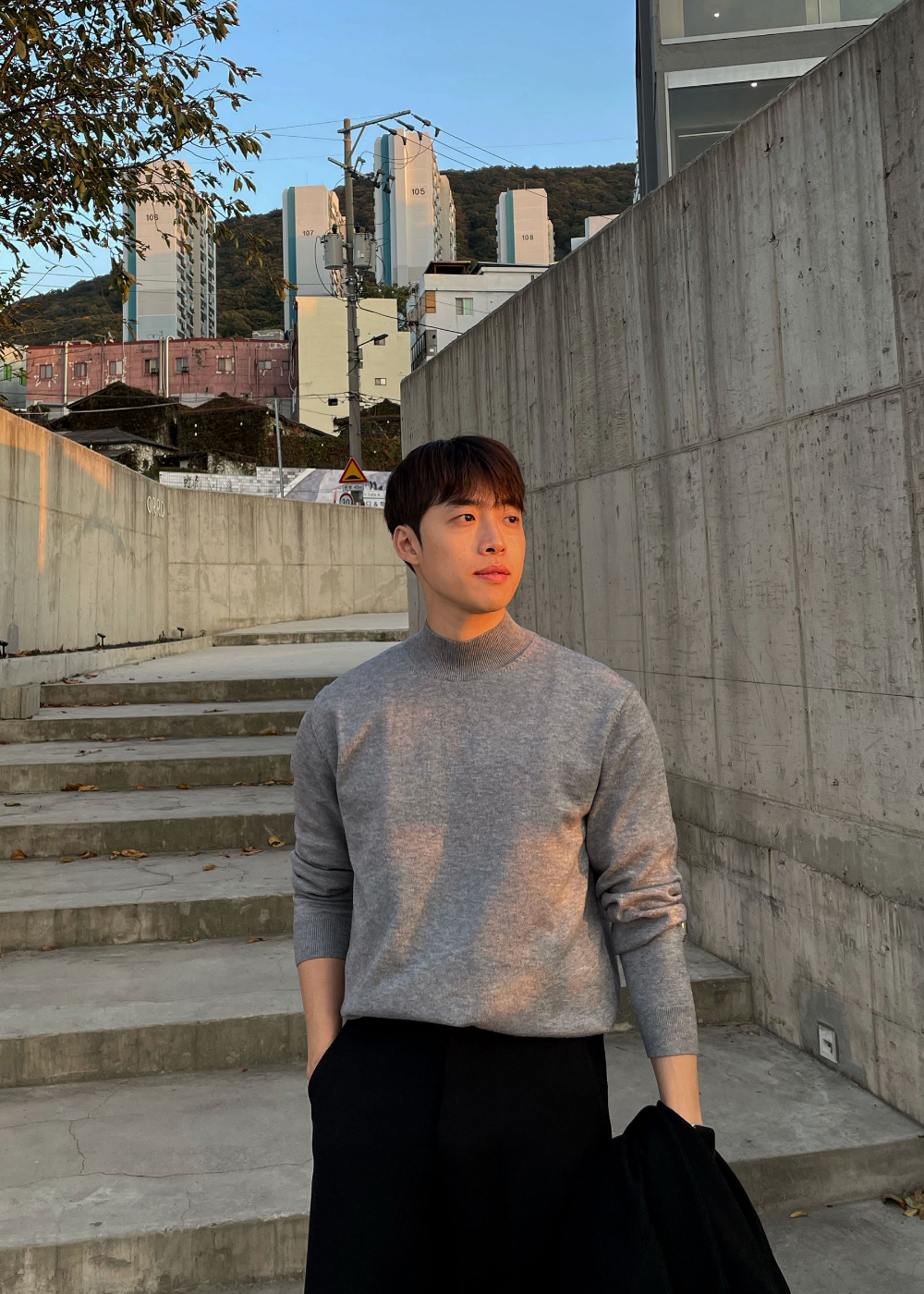 블레이저 모델 착용 이미지-S50L22
