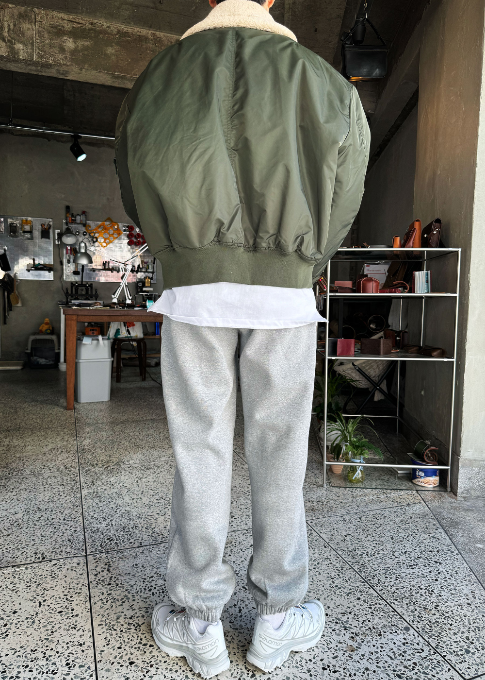 재킷 모델 착용 이미지-S54L33