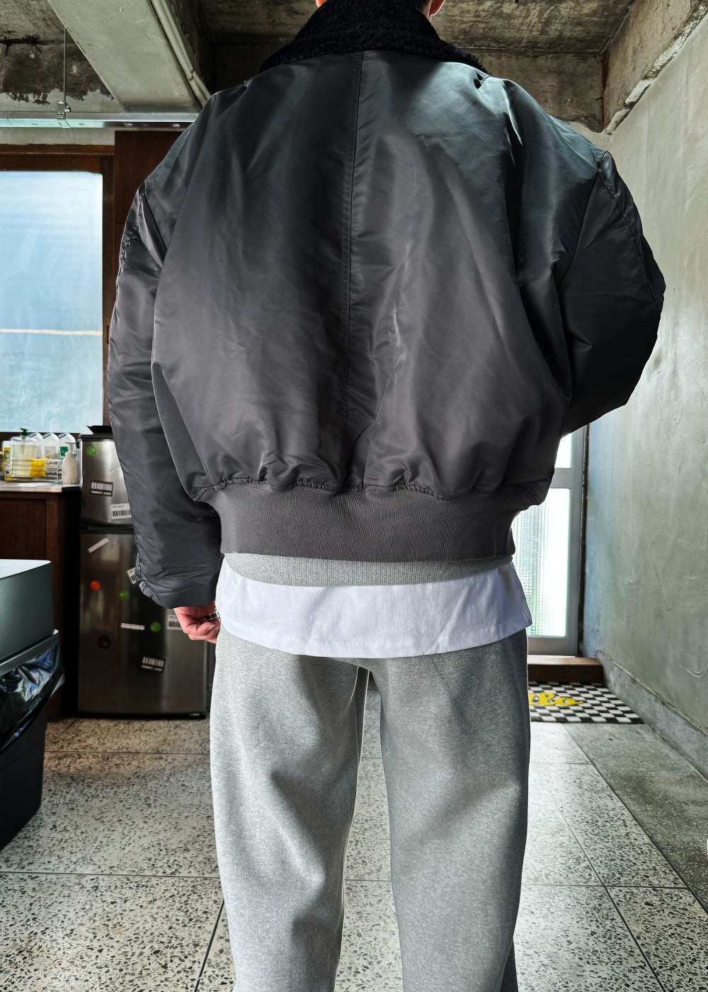 재킷 모델 착용 이미지-S54L26