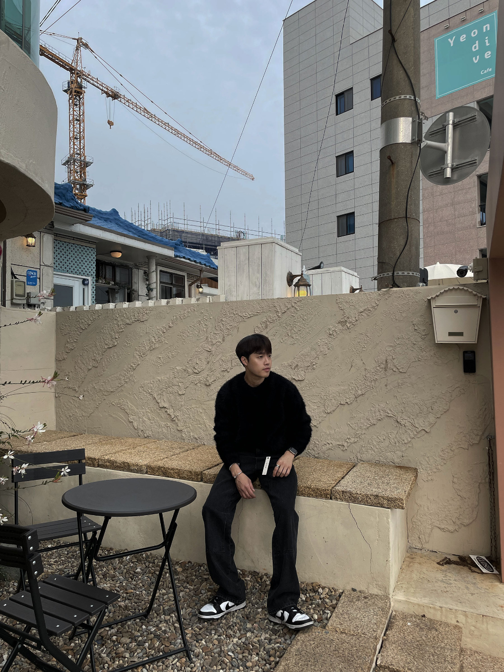 재킷 모델 착용 이미지-S65L47